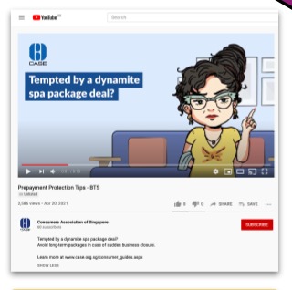 CASE (Consumers Association of Singapore) asset 3