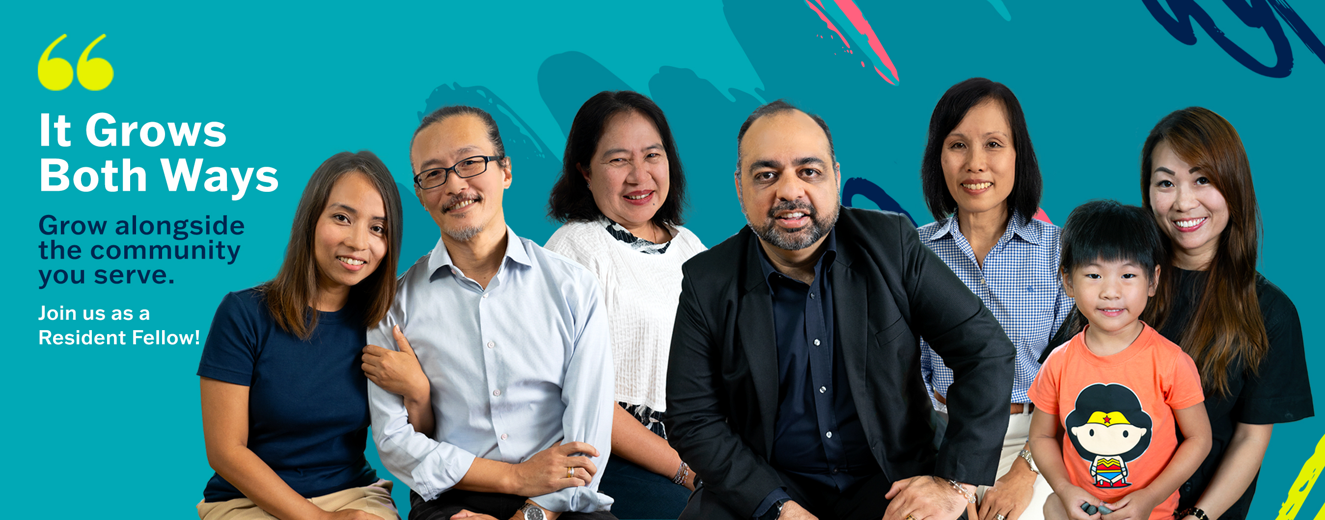 It Grows Both Ways Resident Fellow recruitment campaign