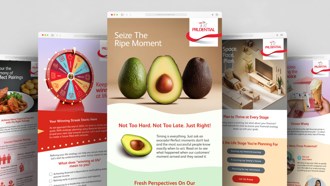 Prudential Singapore — One always-on engine, built from a year of email nurture