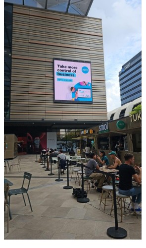 Xero TCOB 3.0 omnichannel campaign creative across digital and traditional media