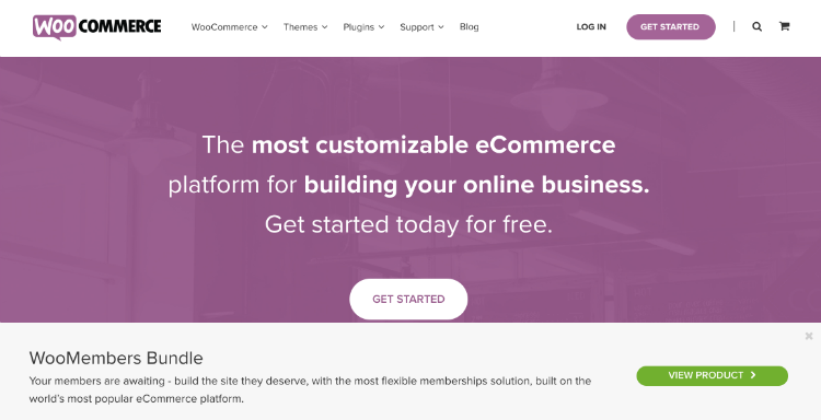 Woocommerce is the most popular Wordpress ecommerce plugin