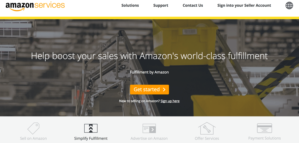 Use Amazon Fulfillment Services to reach out to a wider market