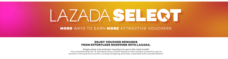 Lazada Select to award loyal customers