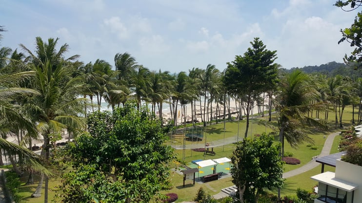 Club Mediterranean Bintan trapeze school