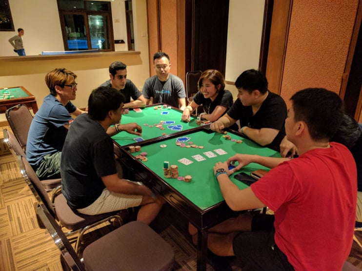 Construct Digital poker night