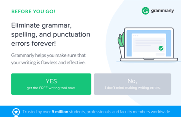 Grammarly-confirmshaming