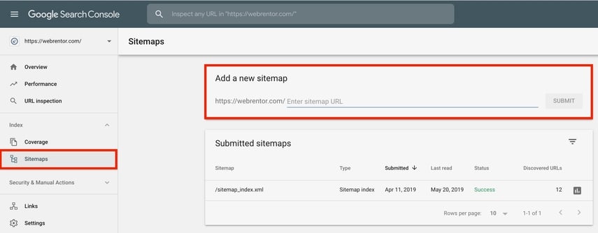 How to Submit A Sitemap On Google search console