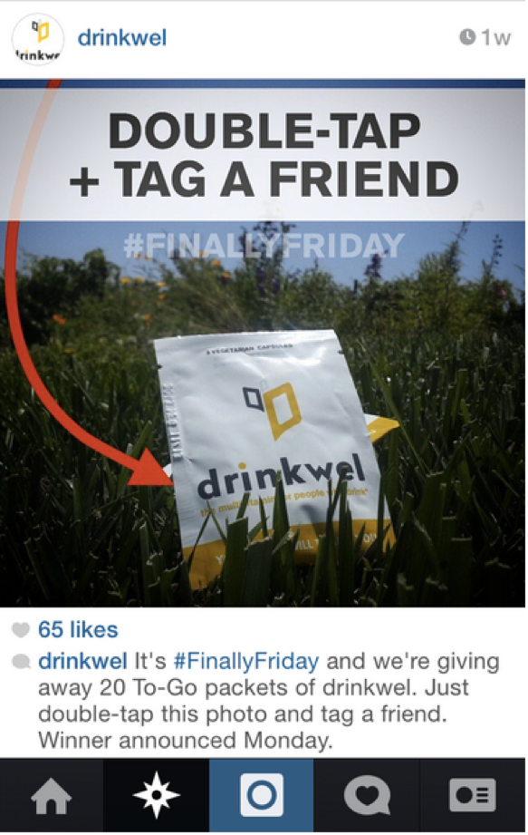 Drinkwel's Instagram Contest