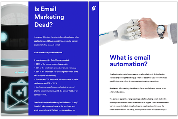 email automation-preview-pages