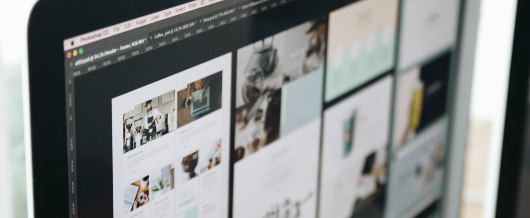 Designing websites on Photoshop