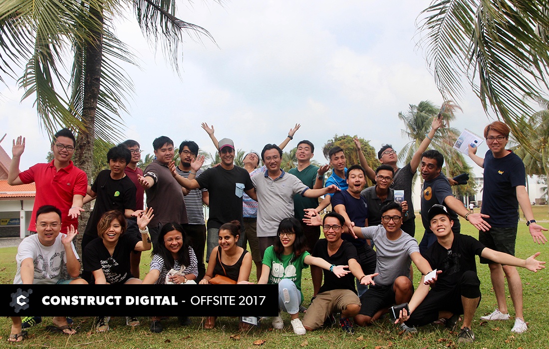 Construct Digital group shot in Bintan Lagoon Resort